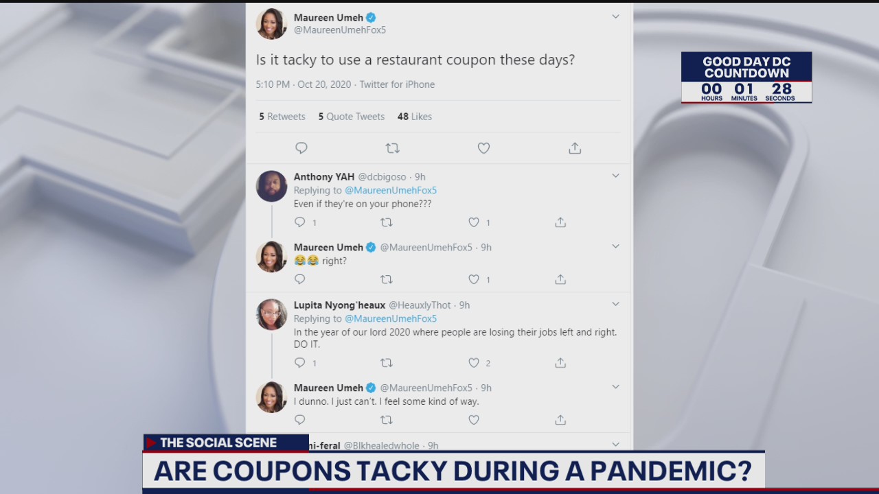 Using coupons during pandemic ? tacky or not?