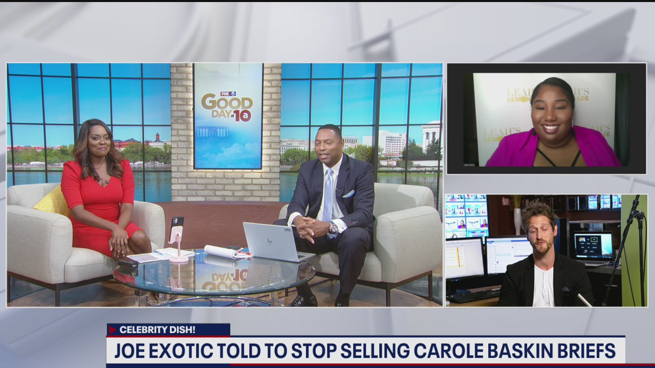 Celebrity Dish: Carole Baskin?s briefs; Ariana?s new music