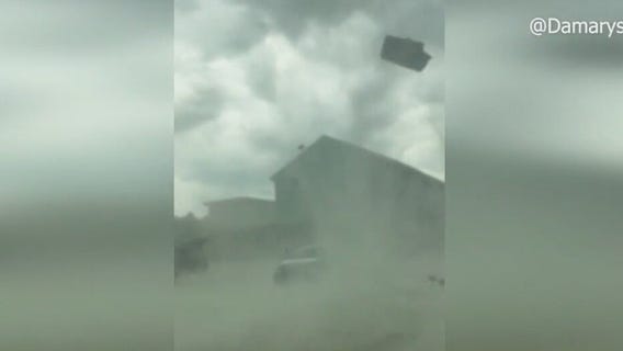 Couple described being caught in waterspout
