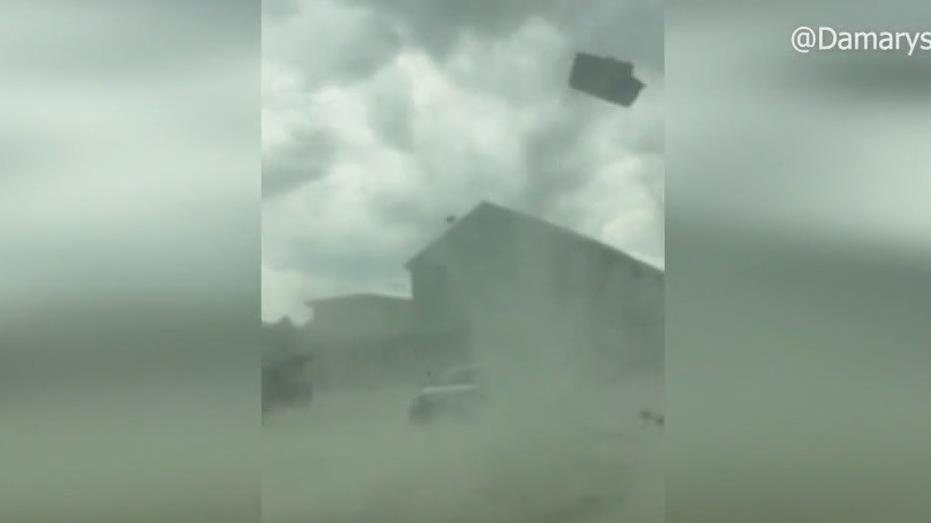 Couple described being caught in waterspout