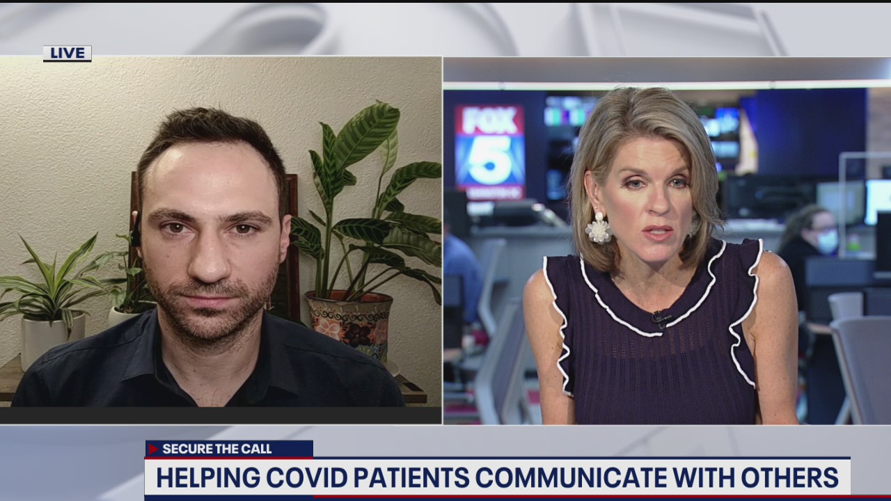 Helping COVID-19 patients communicate with loved ones