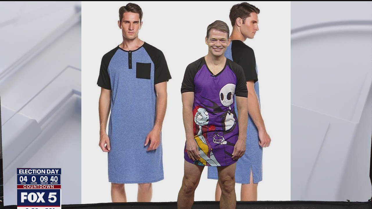 Male nightgowns latest online prank