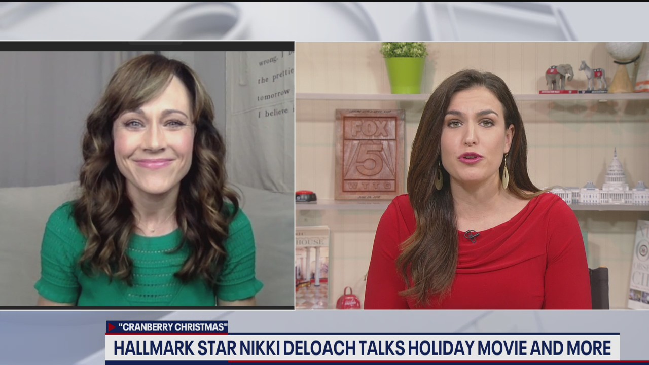 Hallmark Actress Nikki DeLoach stars in Cranberry Christmas