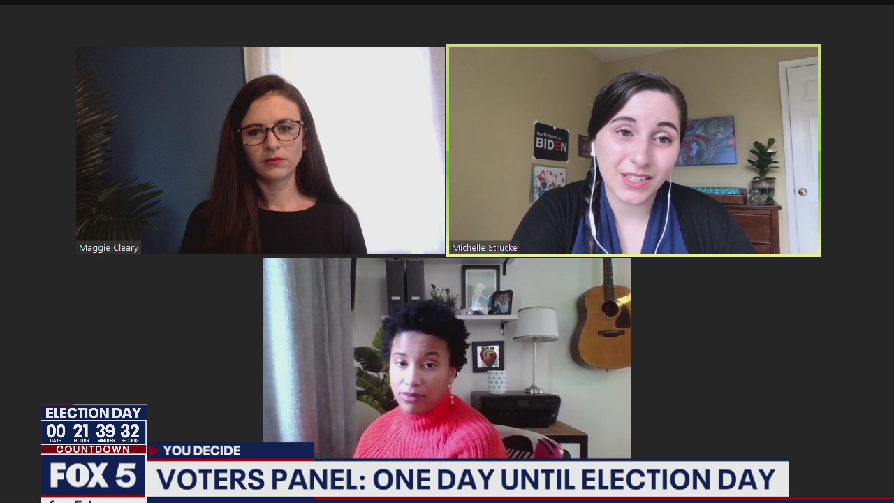 Voters Panel: 1 day until Election Day