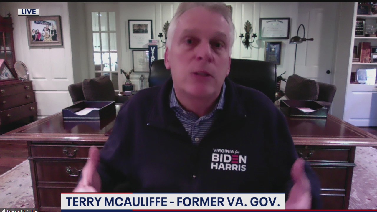 Former Va. Gov. Terry McAuliffe joins FOX 5 On The Hill