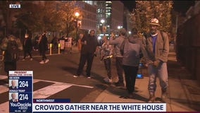 Activists gather in DC while nation waits for election result