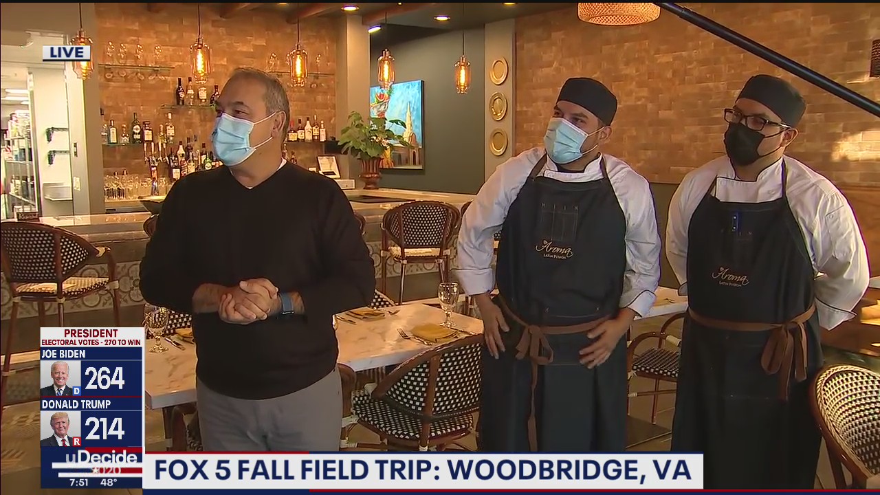FOX 5 Fall Field Trip visits the Taste of Aroma Latin Fusion