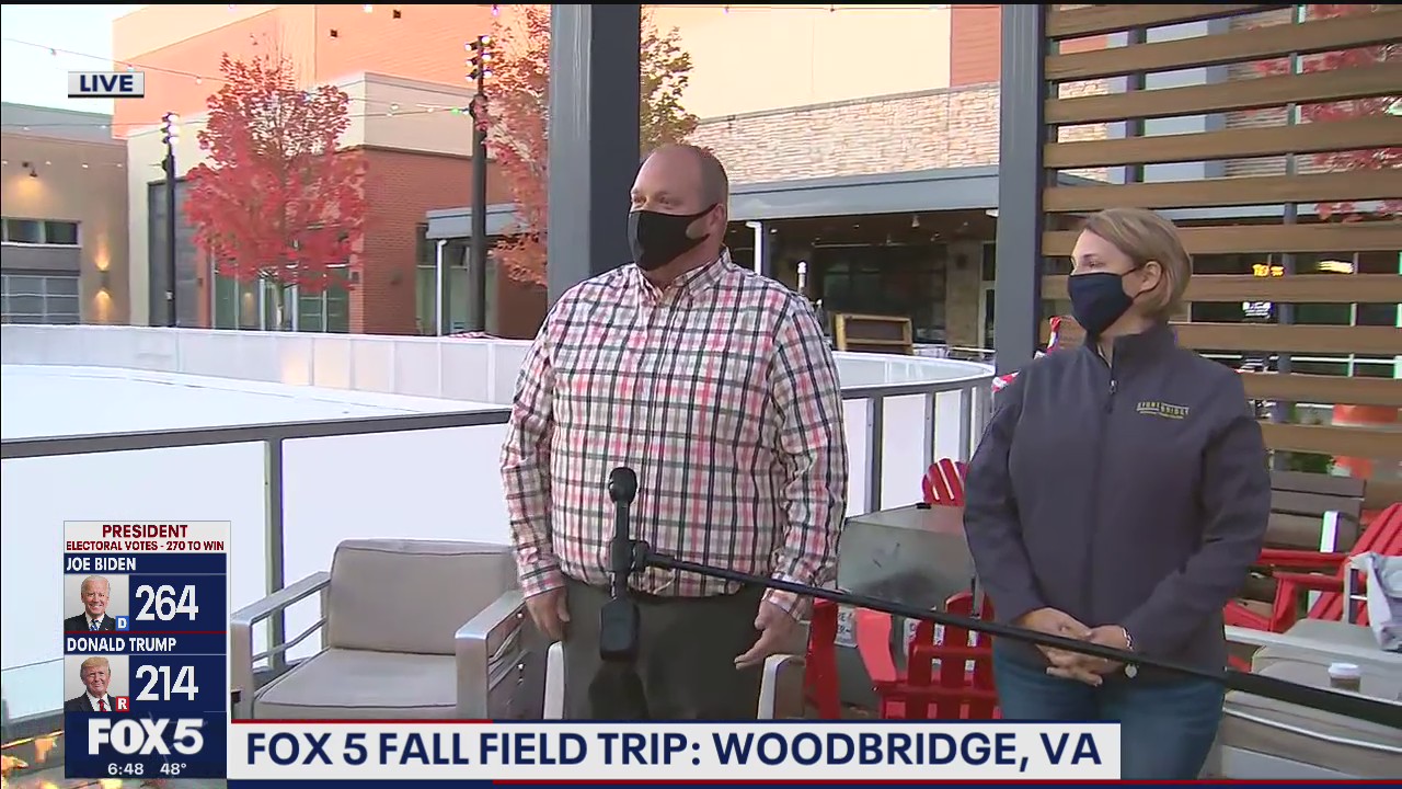 FOX 5 Fall Field Trip visits the Stonebridge Potomac Town Center in Woodbridge