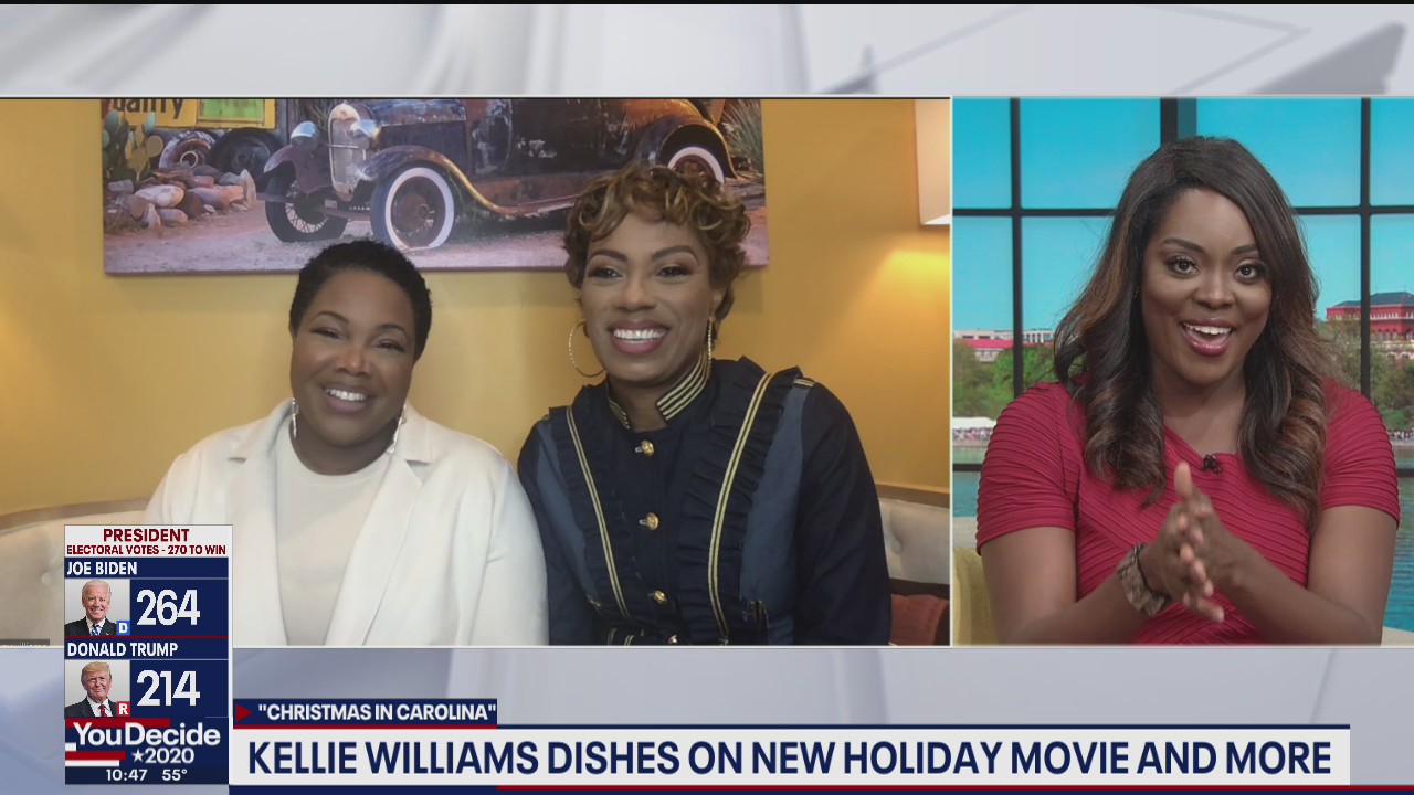 Kellie Williams dishes on holiday movie and more!