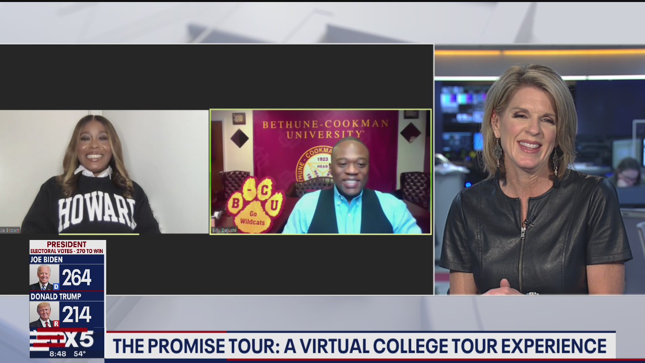 Virtual college tour experience from The College Gurl Foundation