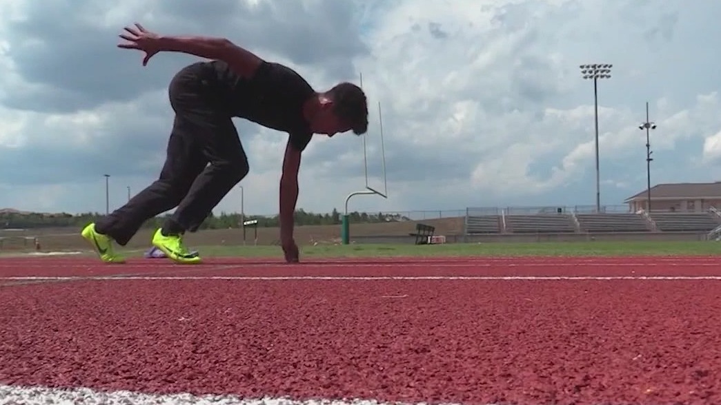 Local athlete now fastest hurdler in the US