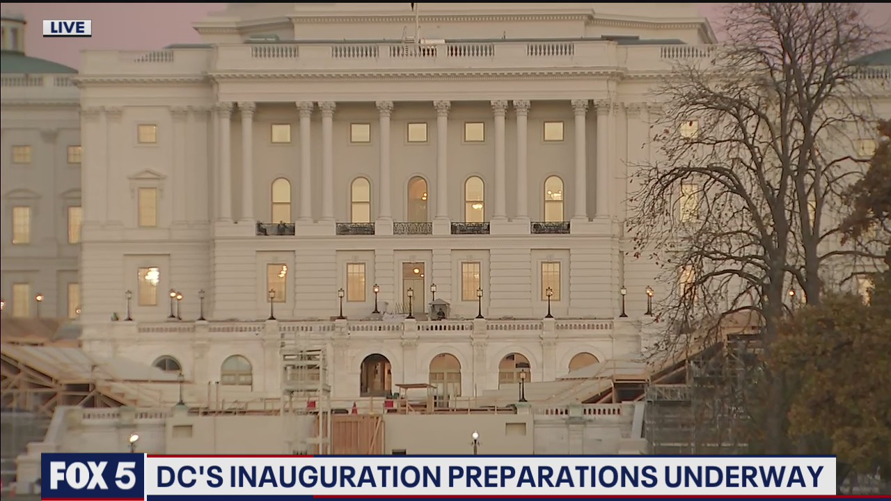 DC inauguration preparations underway