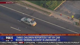 3 children struck by vehicle on Long Island