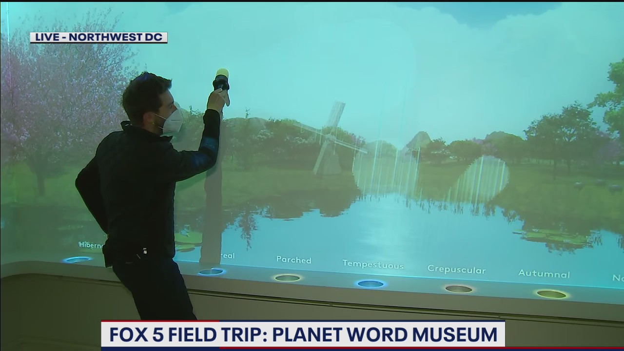 FOX 5 Field Trip to Planet Word Museum