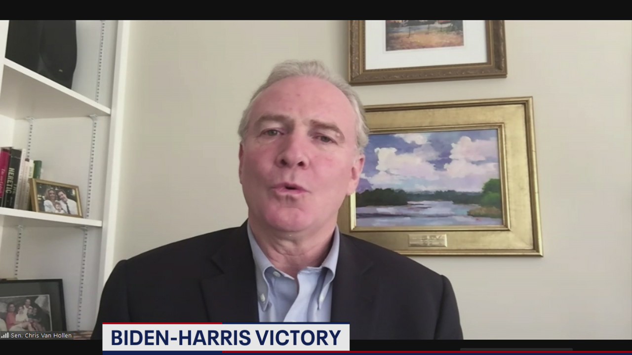 Sen. Chris Van Hollen joins FOX 5 On The Hill