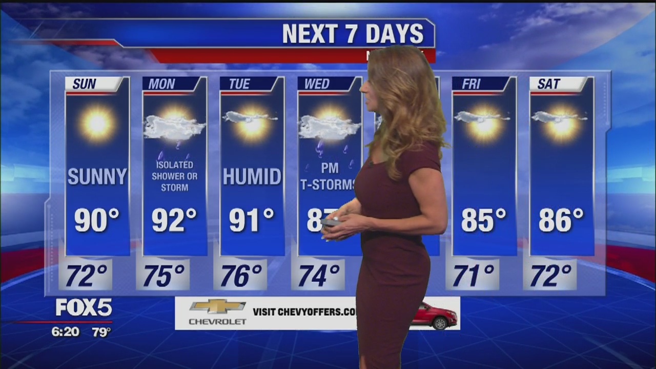 Weather forecast for July 27