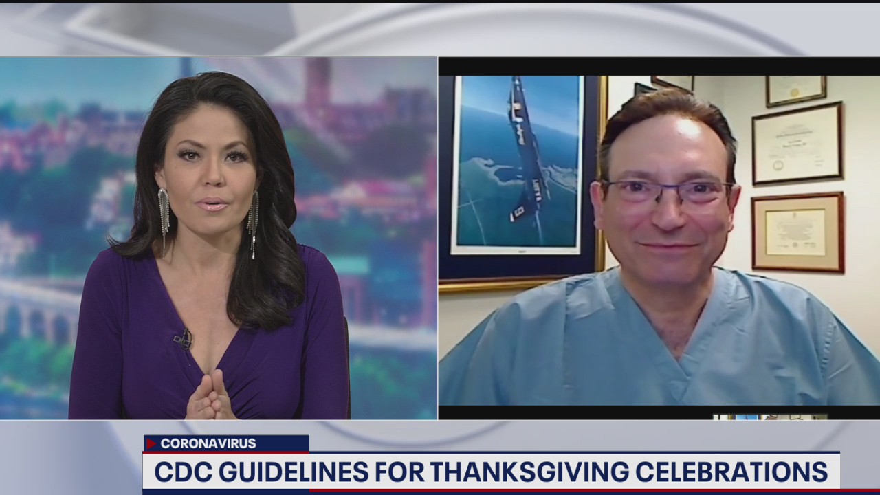 CDC guidelines for Thanksgiving celebrations