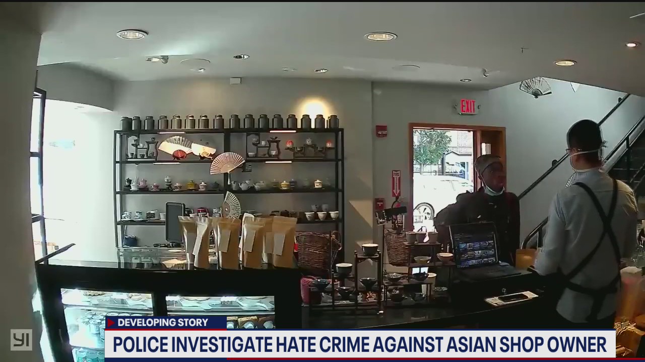 DC police investigating tea shop hate crime