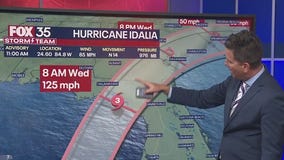 Hurricane Idalia nears landfall in Florida