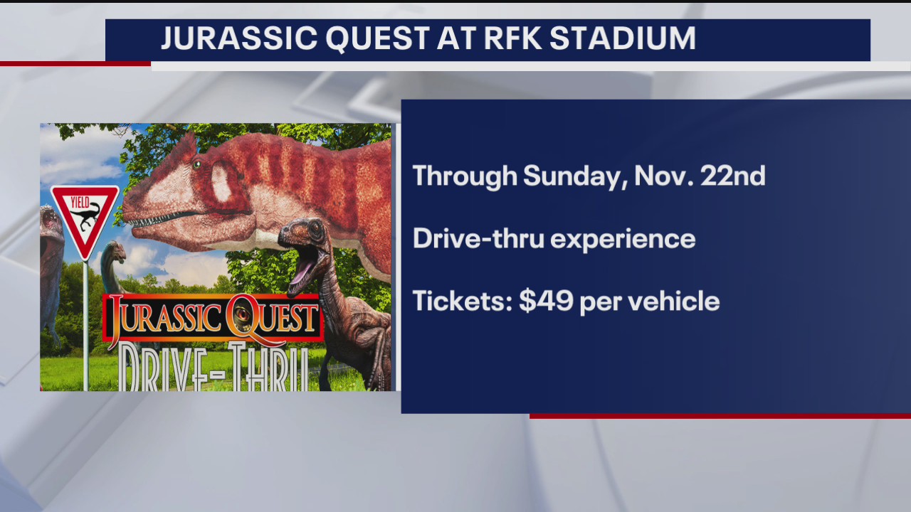 Jurassic Quest at RFK Stadium