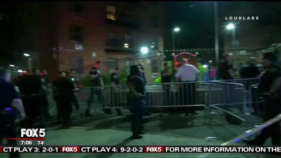 Manhunt for playground gunman