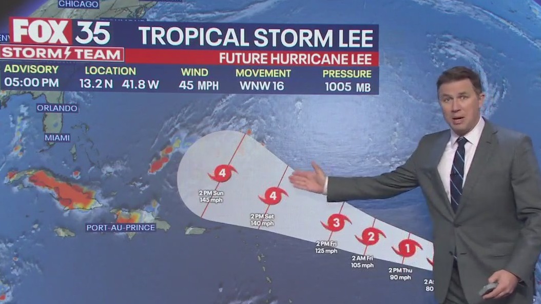 Lee could become major hurricane this week