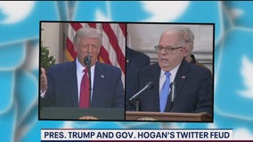 Trump and Hogan spar via Twitter