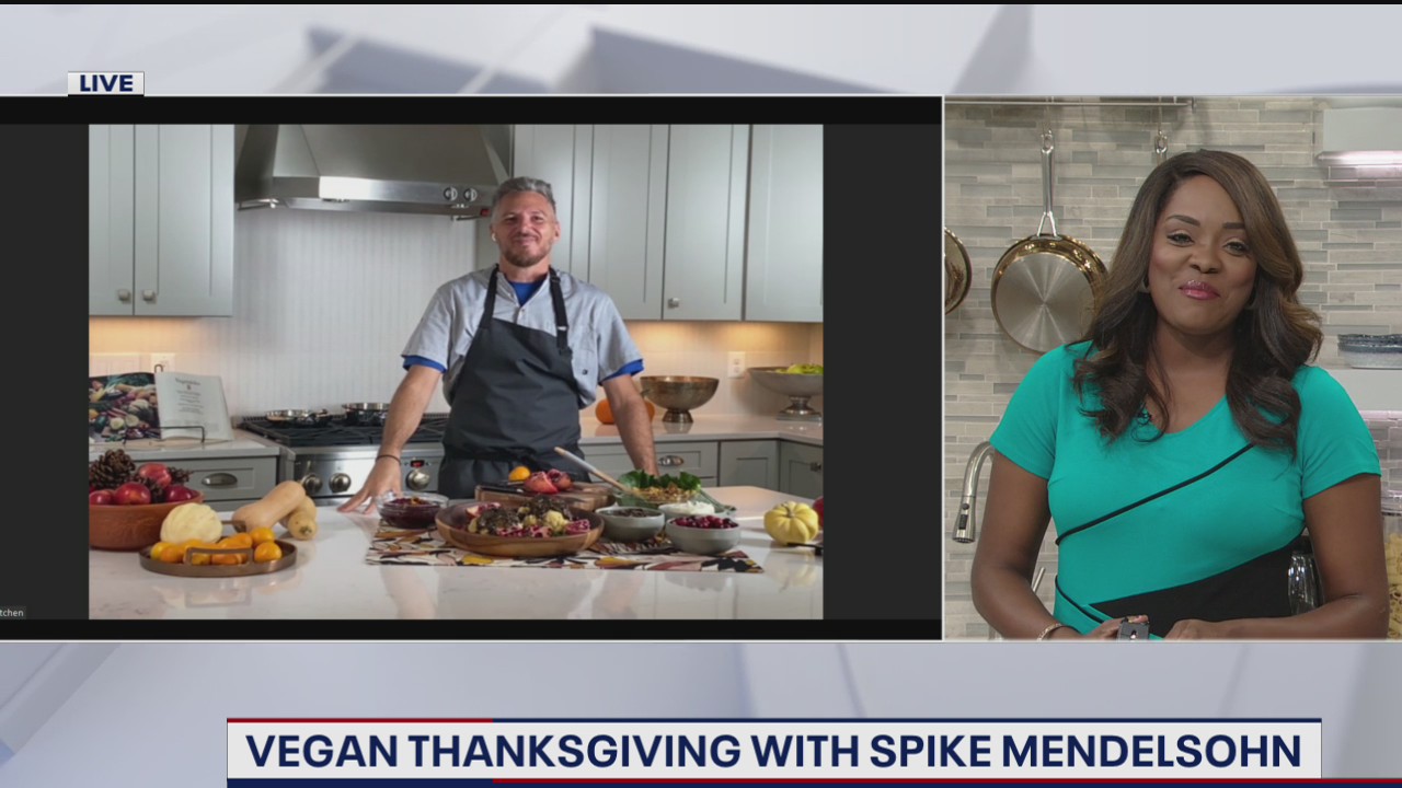 Preparing a vegan Thanksgiving spread