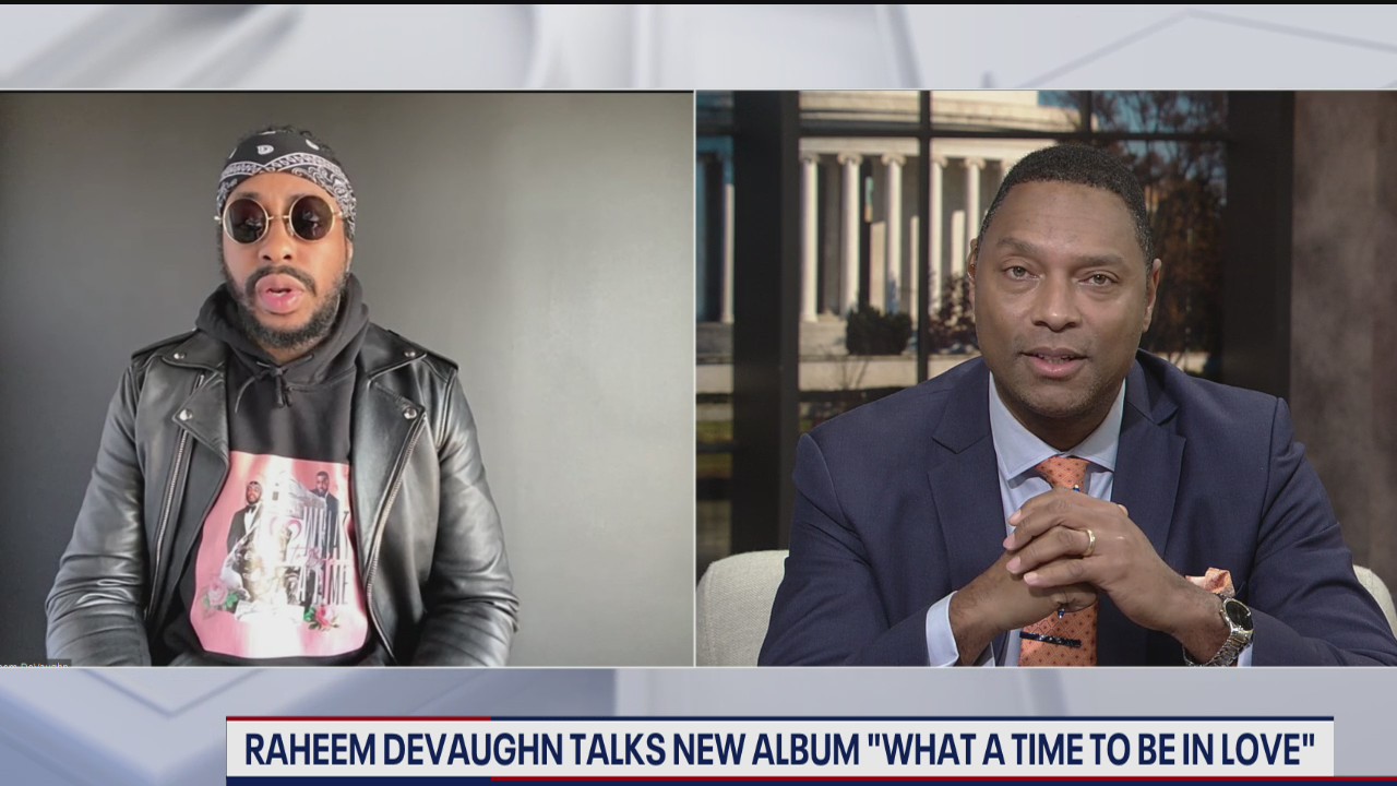 Raheem DeVaughn talks to FOX 5 about his new album