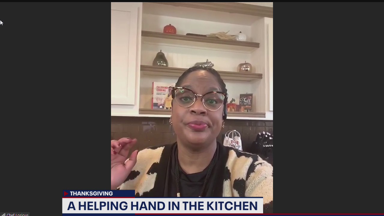Helping hand in the kitchen with Chef Lorious