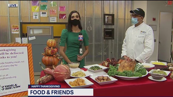 Food and Friends helping out on Thanksgiving