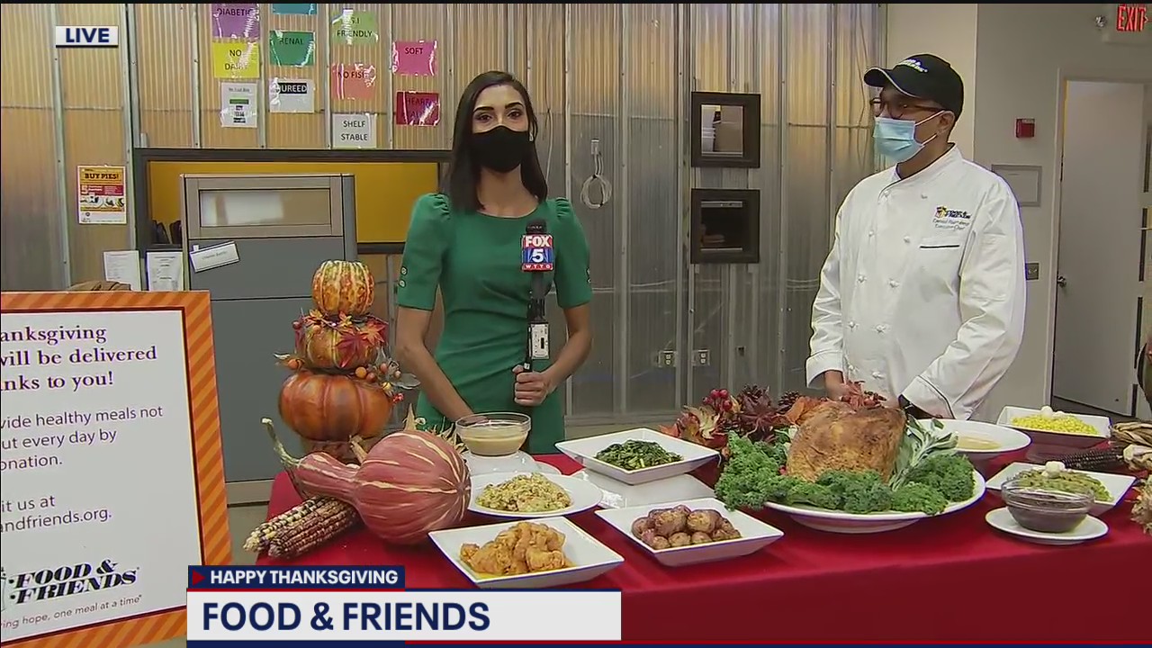 Food and Friends helping out on Thanksgiving