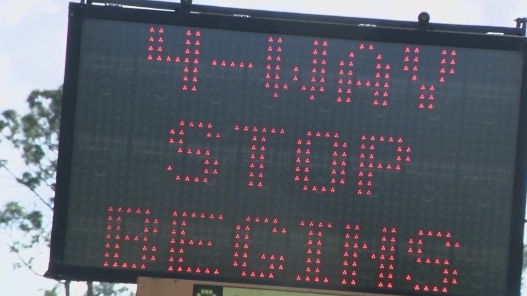 4-way stop sign coming to Florida intersection