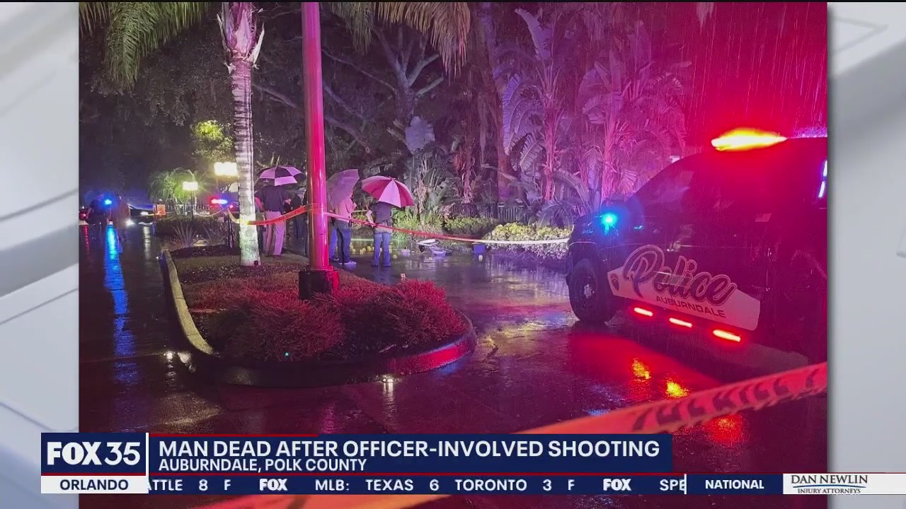 Knife-wielding man shot by Florida police | FOX 35 Orlando
