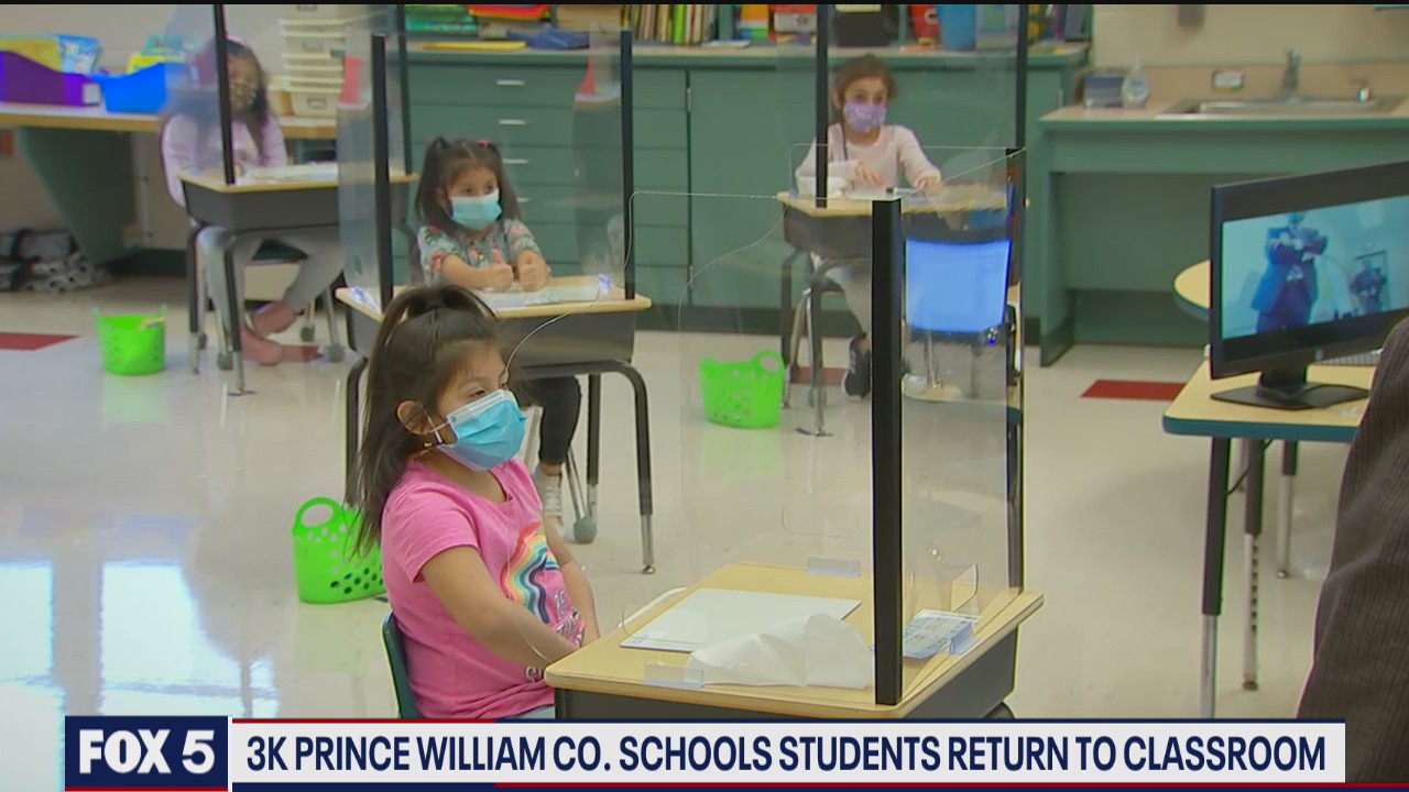 3K Prince William County Schools students return to classroom | FOX 5 DC