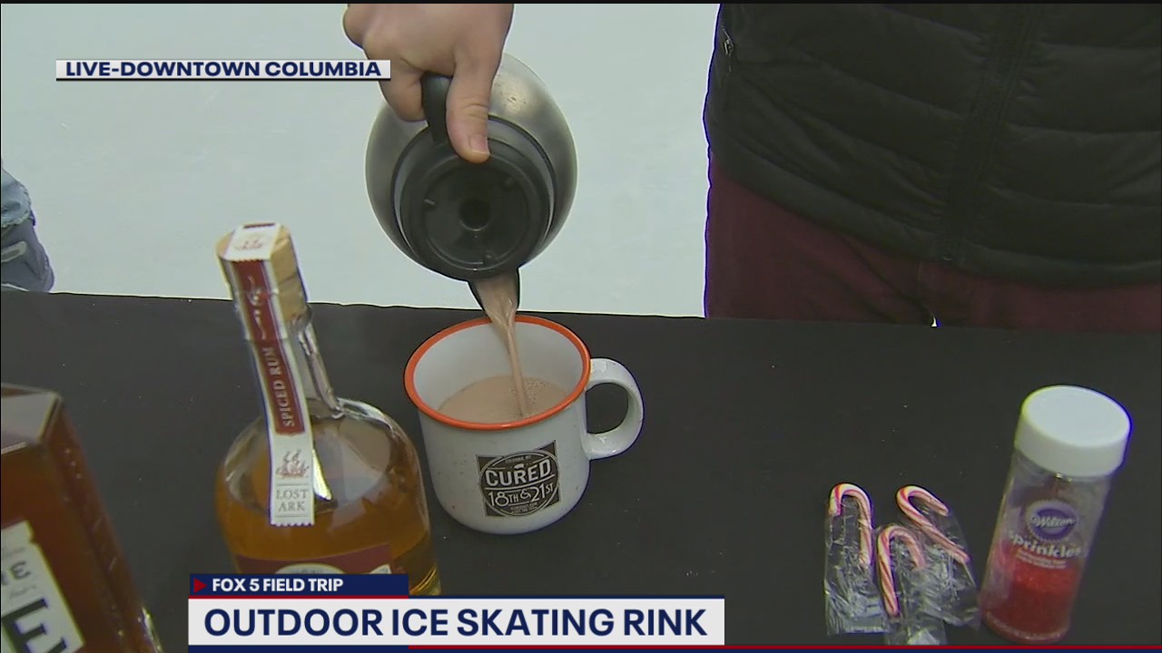 Delicious treats at the Color Burst Park Ice Skating Rink