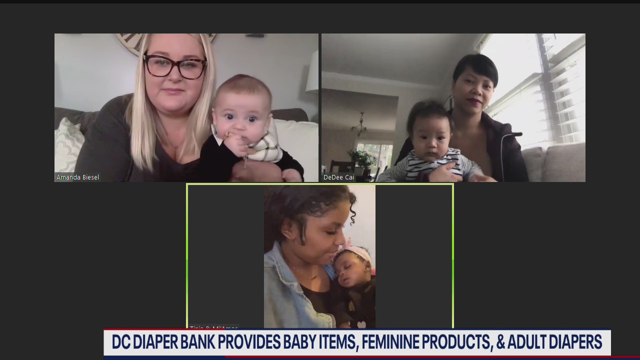 DC Diaper Bank provides baby items, feminine products and adult diapers