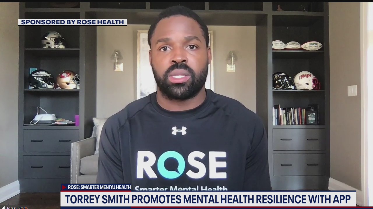 Torrey Smith talks mental health resiliency with Rose Health