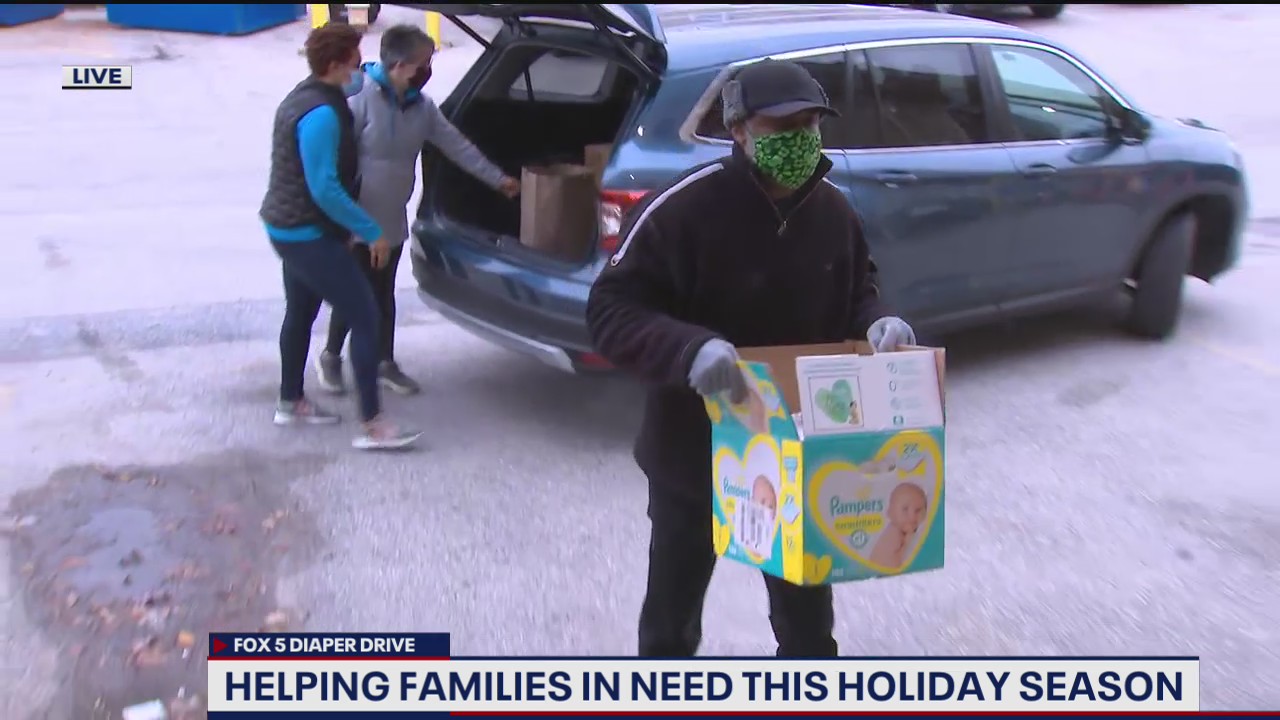 Helping families in need this holiday season at the annual FOX 5 Diaper Drive