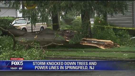Tornado touches down in NJ during severe weather