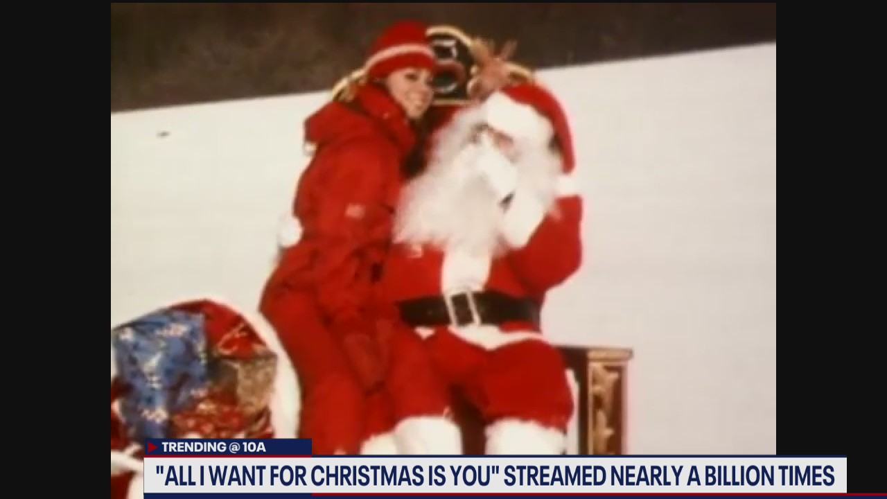 "All I Want for Christmas is You" reaches nearly 1 billion streams