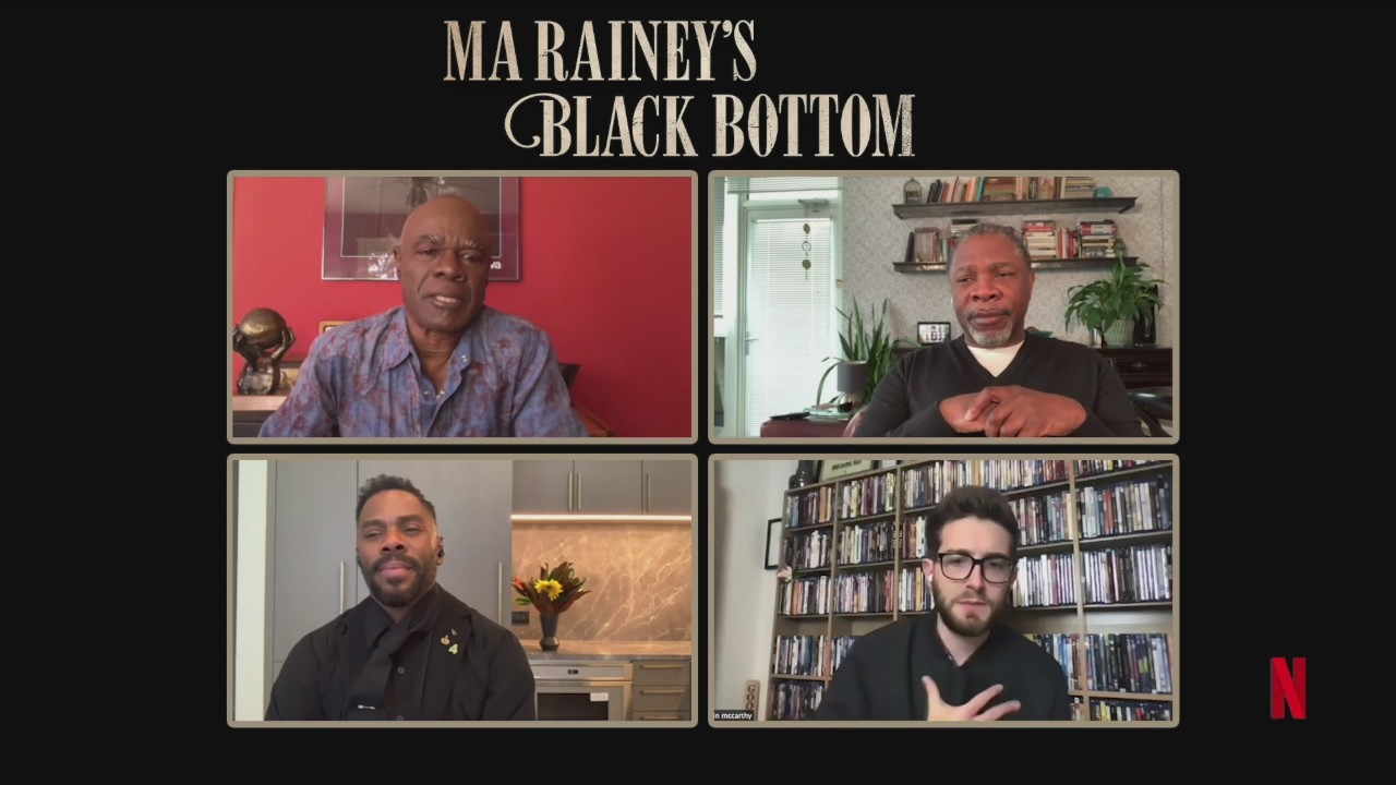 Cast of "Ma Rainey's Black Bottom" shares experience working with Chadwick Boseman