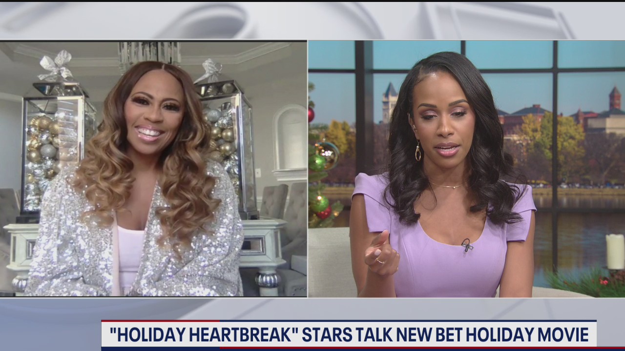 Holiday Heartbreak stars on FOX 5
