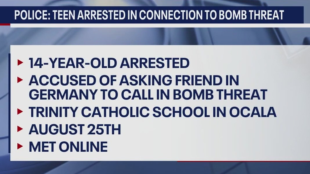 Student orchestrates bomb threat at school