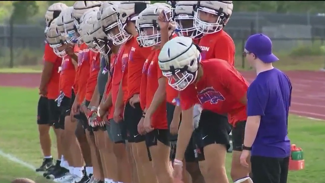 Horizon High football team suits up