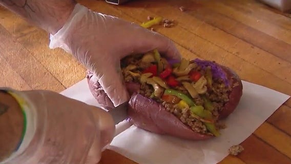 Late Night Bites: Purple Kappy's Cheesesteak