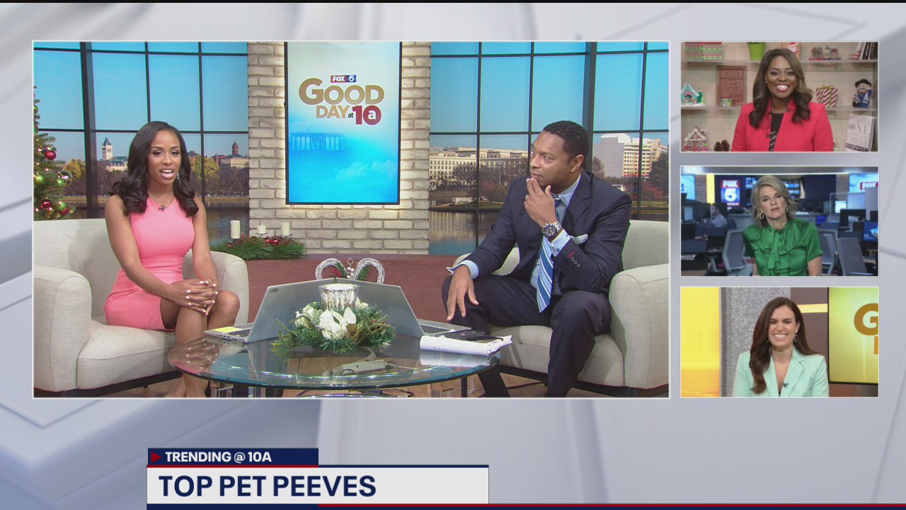 Good Day DC crew shares pet peeves about their partners
