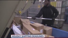 Holiday shipping deadlines
