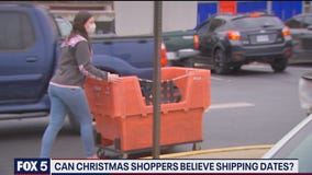 Can Christmas shoppers trust delivery dates promised by shipping companies?