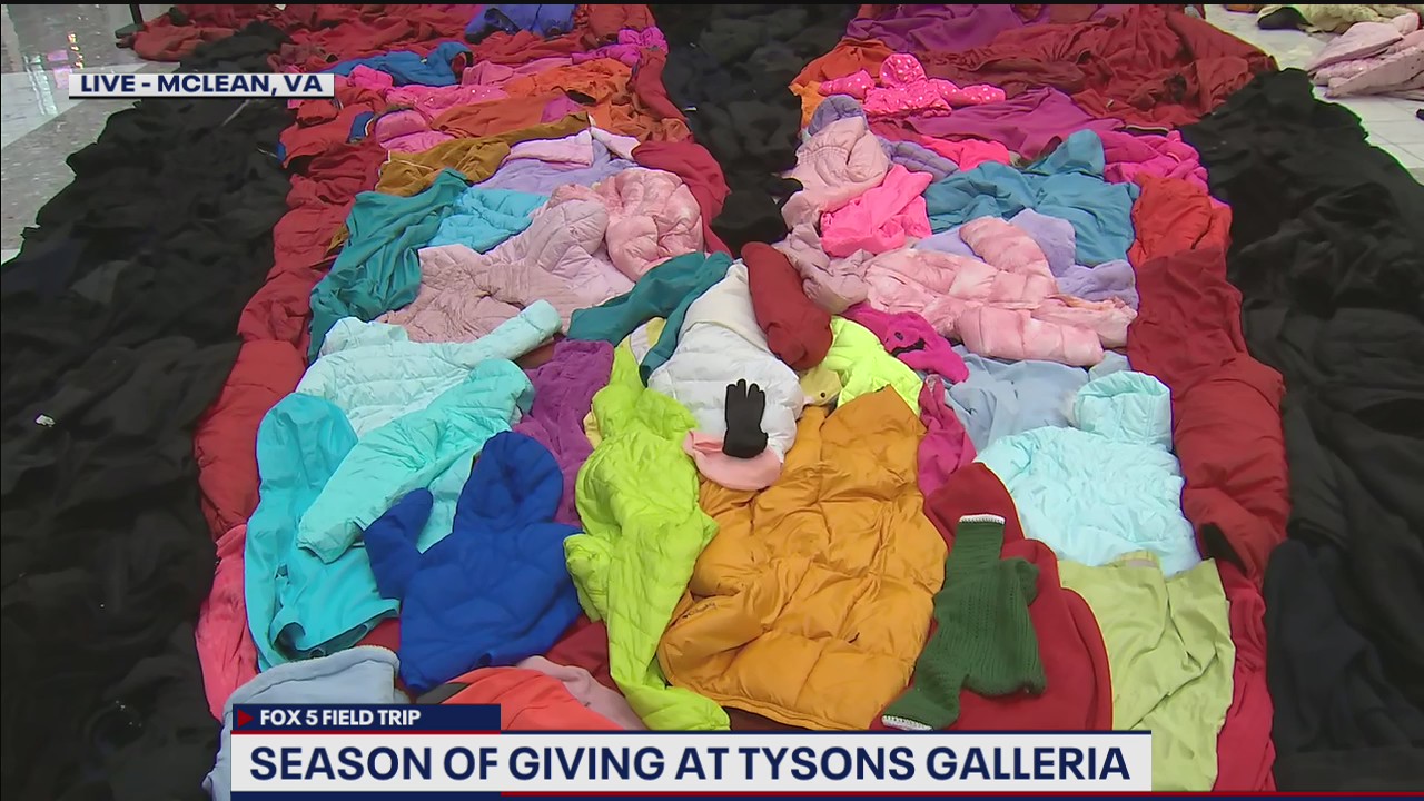 Helping those in need during the season of giving at Tysons Galleria